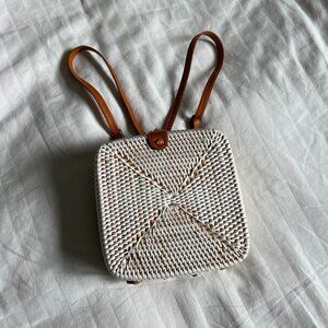 Rattan Backpack